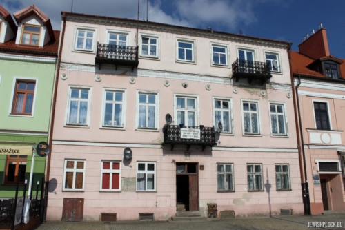 House at 11 Old Market Square in Płock - the first location of the Hazomir Library, photo by P. Dąbrowski